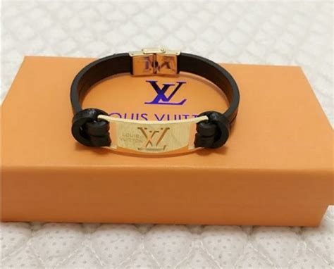 pulseras lv para hombre